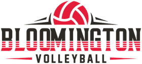 Bloomington Volleyball Club banner logo